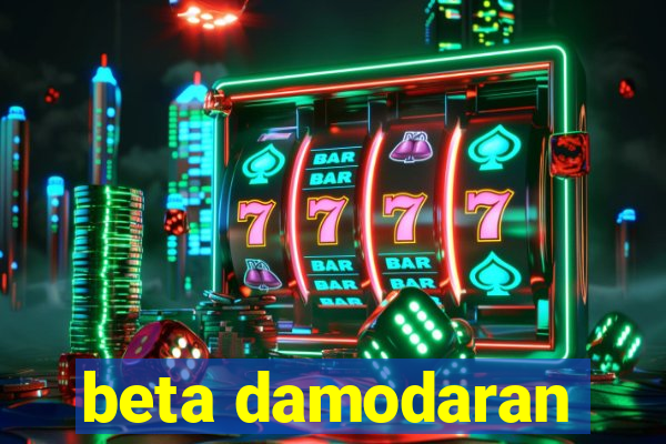 beta damodaran